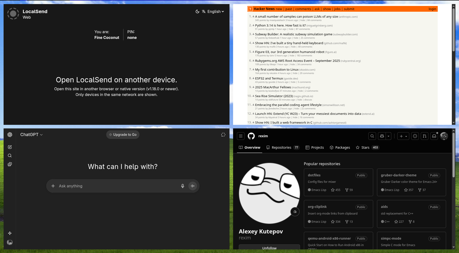 web-apps as standalone desktop applications